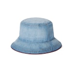 GG denim bucket hat