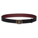 Belt with Interlocking G buckle