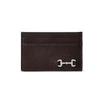 dark brown leather