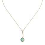Gucci Interlocking 18k pendant necklace