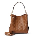 brown GG leather