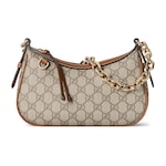 beige and dark brown fabric