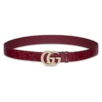 Rosso Ancora red GG leather