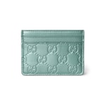 light blue GG leather