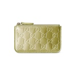 pale green GG leather