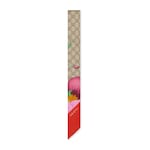 Silk ribbon with print