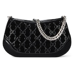 Crystals medium shoulder bag