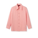 GG silk jacquard shirt