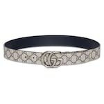 beigefarbener und blauer GG Supreme