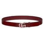 Rosso Ancora red leather