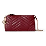 Rosso Ancora red leather