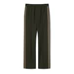 Wool twill pant with logo