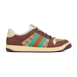 beigefarbener und dunkelbrauner GG Canvas