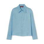 Interlocking GG silk jacquard shirt