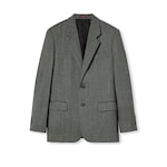 Wool mouliné jacket