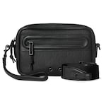 black GG matte fabric