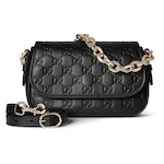 black GG leather