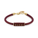 Rosso Ancora red leather