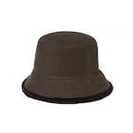 Cotton shearling bucket hat