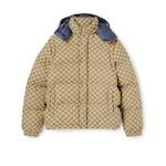 GG canvas down jacket