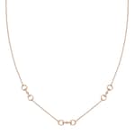 ホースビット 18K ダイヤモンド ペンダント ネックレス
