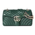 green leather
