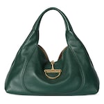 green leather