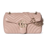 pink beige leather
