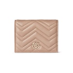 pink beige leather