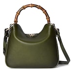gradient green leather