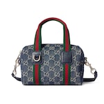 denim con GG azul marino y blanco