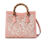 light peach and beige fabric