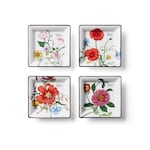Gucci Flora print trinket tray set in multicolor porcelain | GUCCI® US