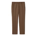 beige et marron foncé 