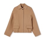 Jacke aus Wolle mit Reißverschluss