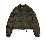 Puffer-Jacke aus feinem Nylongabardine