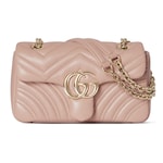 pink beige leather
