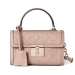 pink beige GG leather