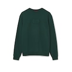 Sweatshirt aus gebürstetem Baumwolljersey