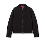 Wool double zip jacket