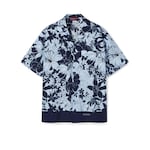 light blue and navy
