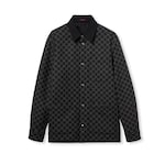 Brushed GG flannel jacket