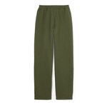 Pantalon décontracté en jersey de coton avec broderie