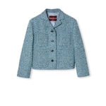 Wool cotton bouclé jacket