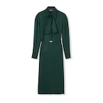 Interlocking G silk jacquard dress