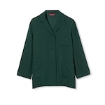 Camicia in seta GG jacquard