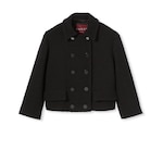 Jacke aus Wollbouclé