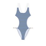 Badeanzug aus Stretch-Jersey mit Print
