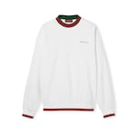 Cotton piquet sweatshirt with Web