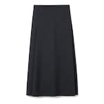 Wool skirt with embroidery
